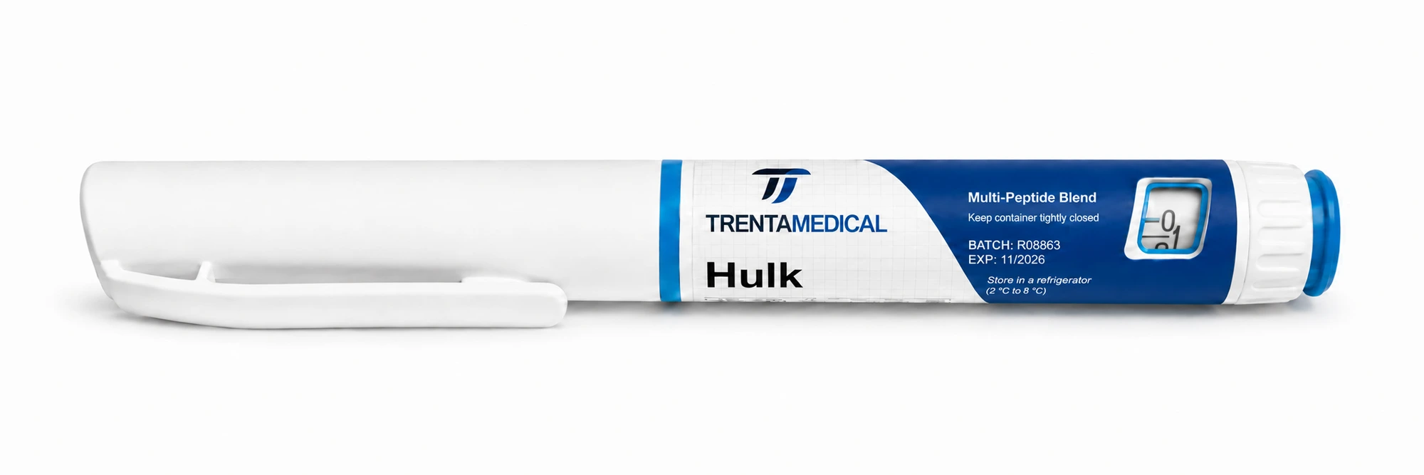 HULK Blend 10mg Pen Kit (CJC-1295 No DAC 5mg · Ipamorelin 5mg)