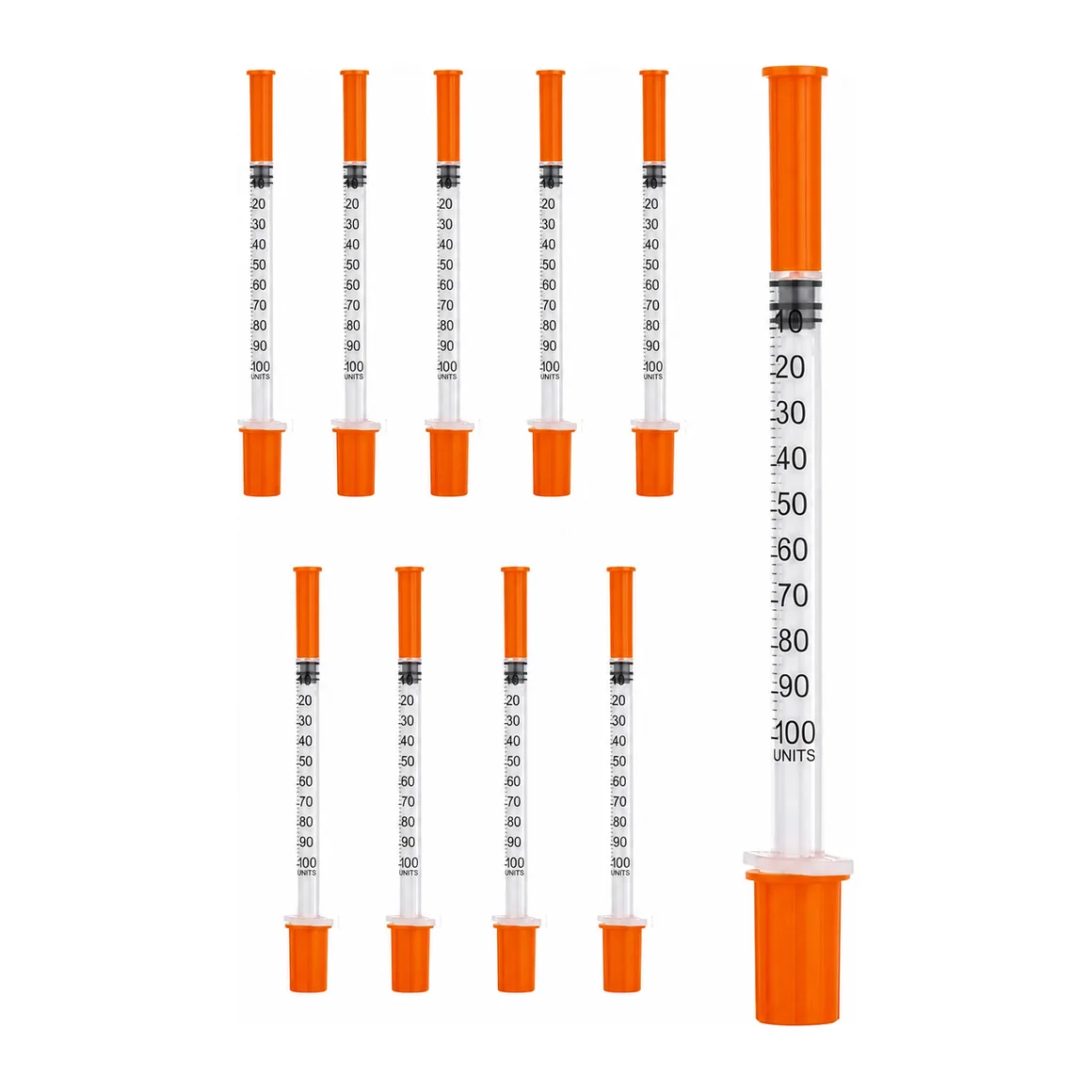 Insulin Syringes — 30G x 8mm · 0.5mL