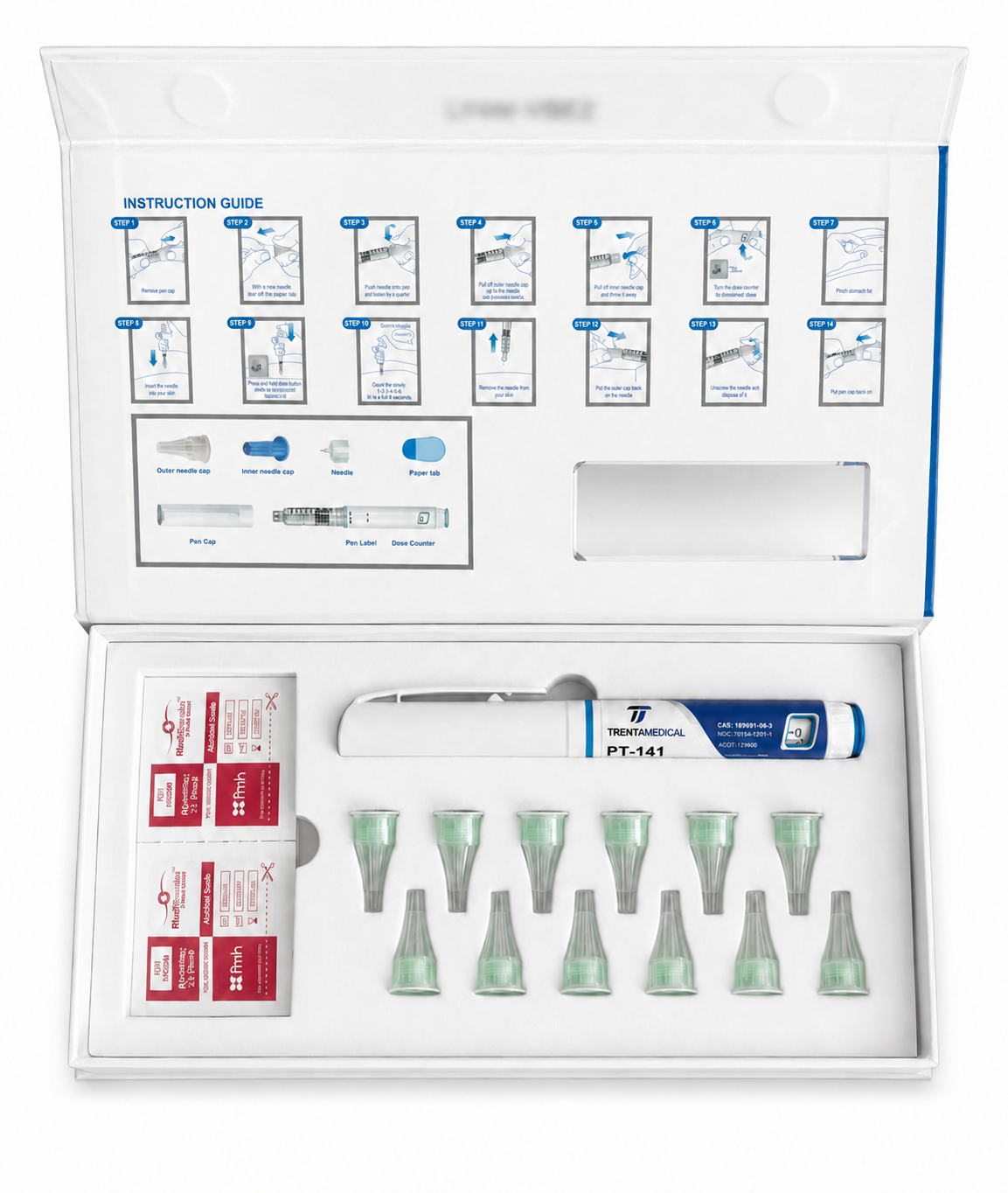 PT-141 20mg Pen Kit — open
